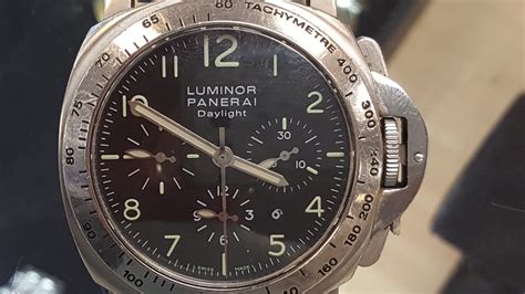 Panerai Luminor Chrono Daylight PAM 196 G 1200/1200 the